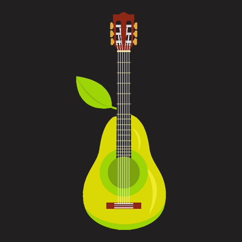 Guitar T  Shirt Pear Guitar Music Instrument Illustration T  Shirt T-Shirt by tillmantamara472 | Artistshot