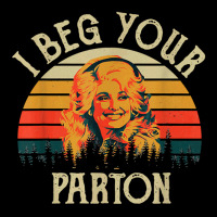 Vintage I Beg Your Parton-retro Mother Gift V-neck Tee | Artistshot