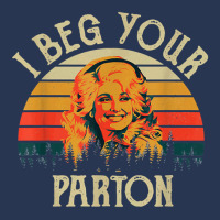 Vintage I Beg Your Parton-retro Mother Gift Men Denim Jacket | Artistshot