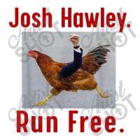 Josh Hawley Run Free Funny Josh Hawley Running Crop Top | Artistshot