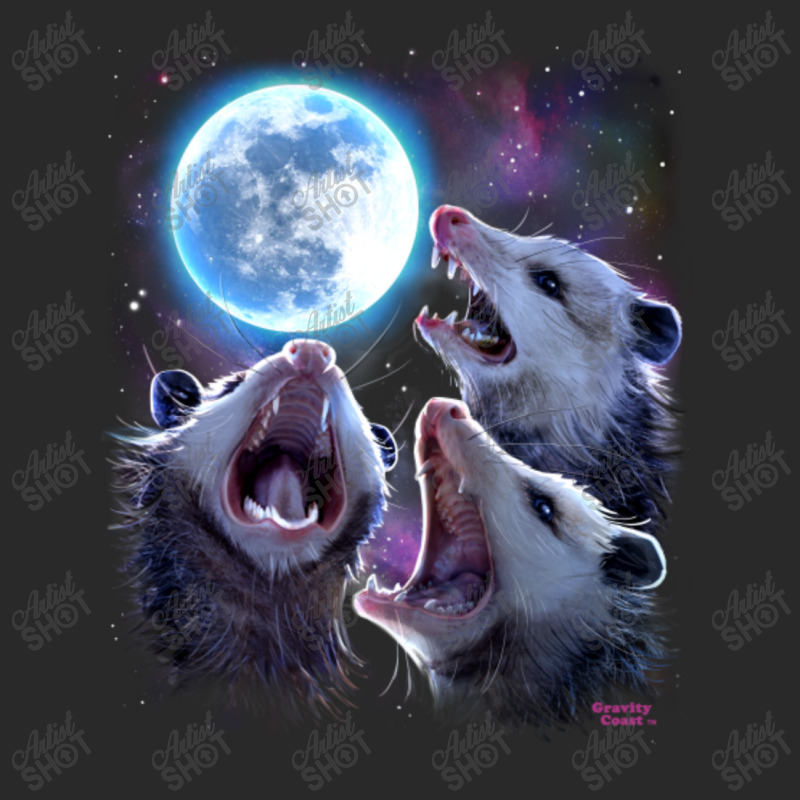 Three Opossums Howling At The Moon Funny Possum Toddler T-shirt by donellajeremykoa | Artistshot