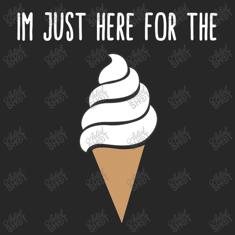 I'm Just Here For The Ice Cream Meme Cute Vanilla  Men's T-shirt Pajama Set by home12 | Artistshot