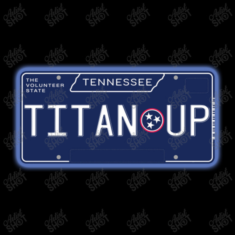 Tn License Plate- Titan Up Adjustable Cap by donellajeremykoa | Artistshot