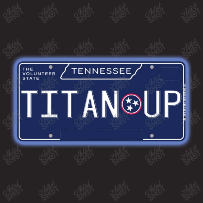 Tn License Plate- Titan Up Vintage Cap by donellajeremykoa | Artistshot