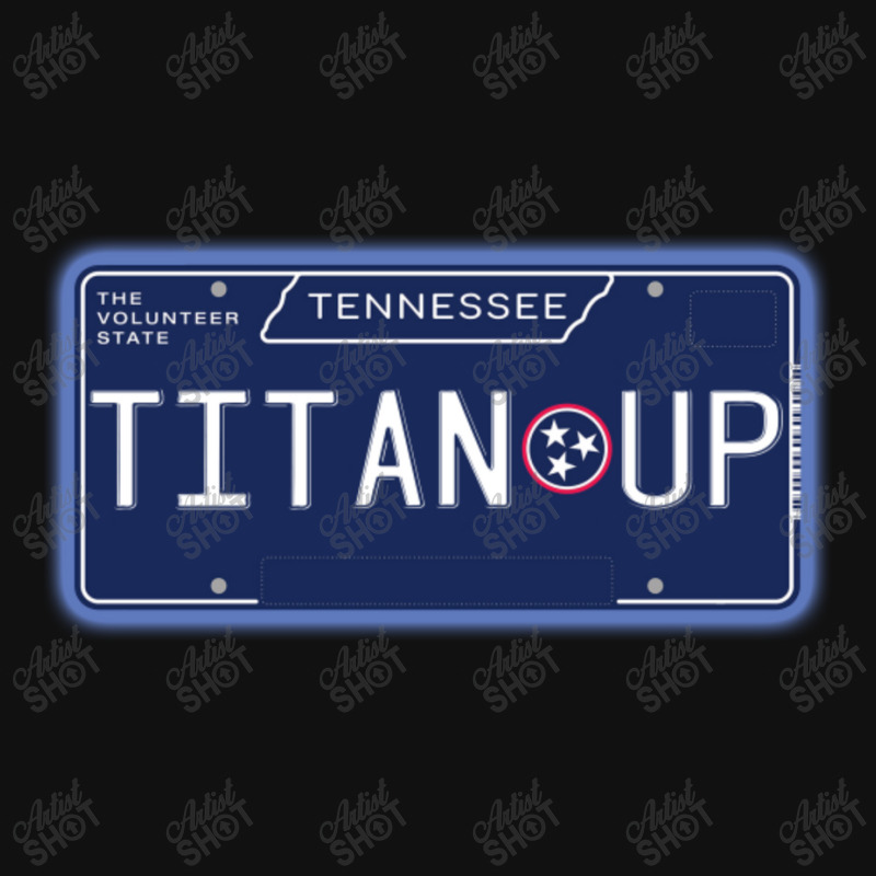 Tn License Plate- Titan Up Graphic Youth T-shirt | Artistshot