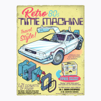 Retro Time Machine T-shirt | Artistshot