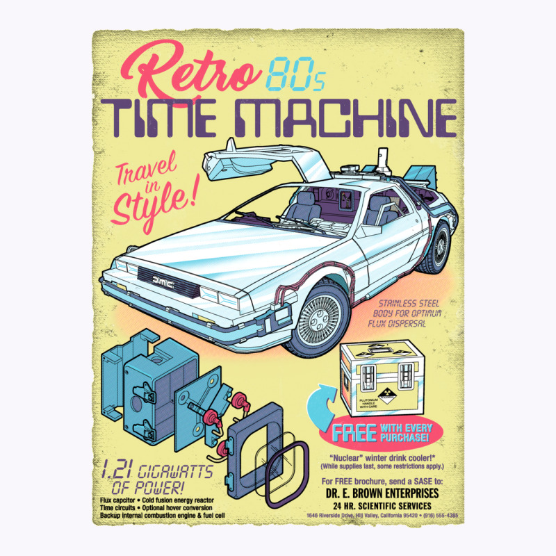 Retro Time Machine Tank Top | Artistshot