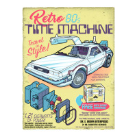 Retro Time Machine V-neck Tee | Artistshot