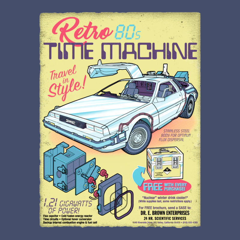 Retro Time Machine Vintage Short | Artistshot