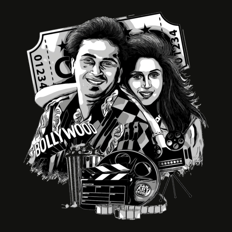 Rishi Kapoor And Madhuri Dixit 1 Scorecard Crop Tee by rafikgafforp | Artistshot