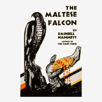 The Maltese Falcon Novel Cover Adjustable Cap | Artistshot