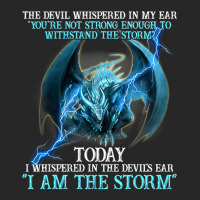 Dragon Devil Whispered Not Strong Enough Said I Am Men's T-shirt Pajama Set | Artistshot