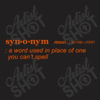 Synonym Definition T-shirt | Artistshot