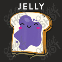 Peanut Butter & Jelly Matching Couple Shirts Outfi Ladies Fitted T-shirt | Artistshot