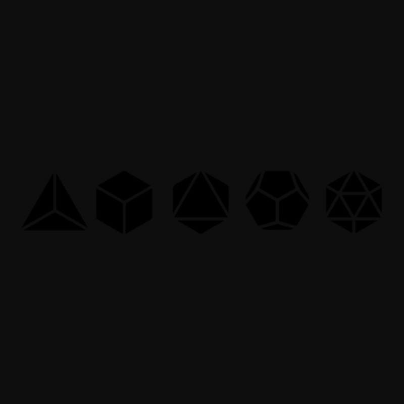 Platonic Solids   Building Blocks Of Life   Mathem Crop Top by JasonJoplin | Artistshot