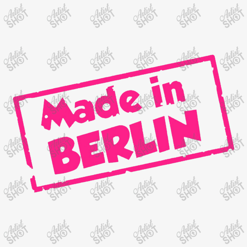 Made In Berlin Fun Ladies Fitted T-Shirt by iyoiyoin | Artistshot