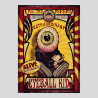 The Extraordinary Eyeball Kid Sideshow Poster Women's Triblend Scoop T-shirt | Artistshot