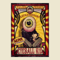 The Extraordinary Eyeball Kid Sideshow Poster Cropped Hoodie | Artistshot