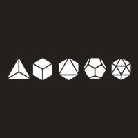 Platonic Solids   Building Blocks Of Life   Mathem Tank Top | Artistshot