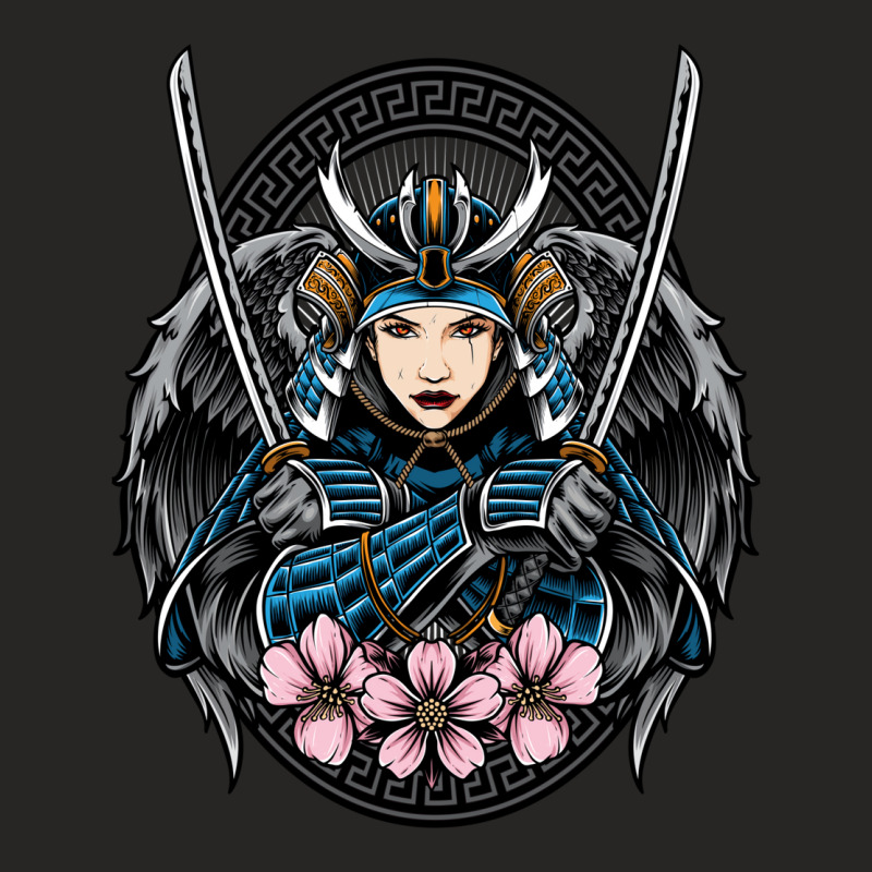 Samurai Girl Warrior Ladies Fitted T-Shirt by rafikgafforp | Artistshot