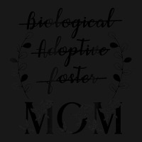 Biological Adoptive Foster Mom Floral Mother's Day Flannel Shirt | Artistshot