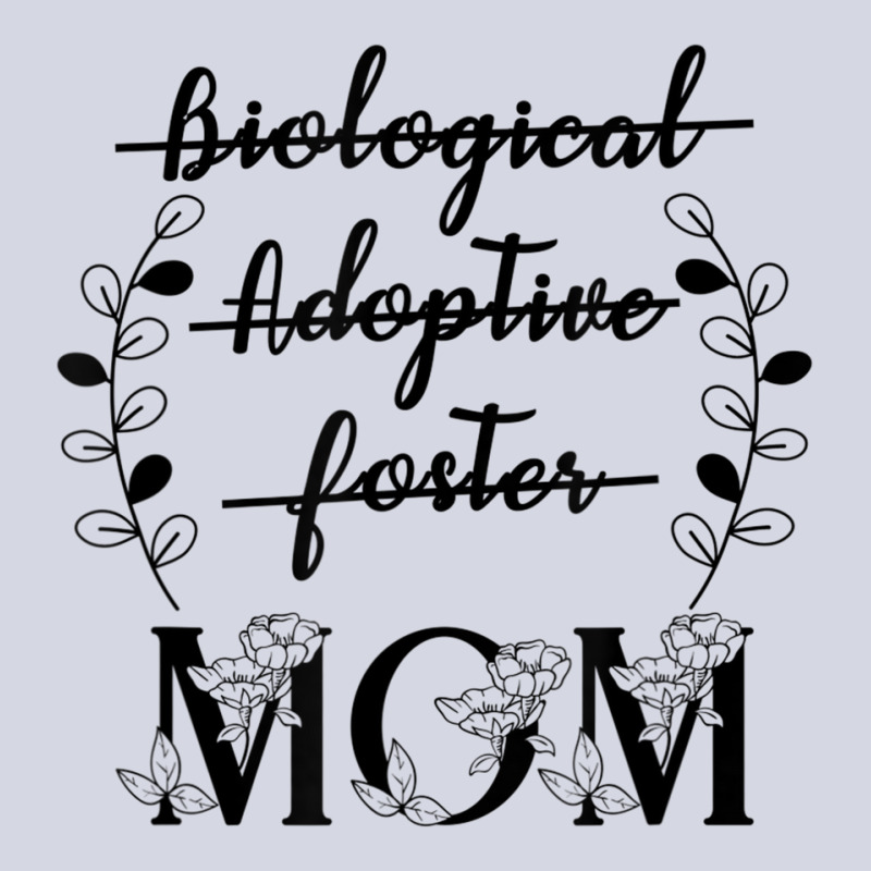 Biological Adoptive Foster Mom Floral Mother's Day Fleece Short by galloywa | Artistshot