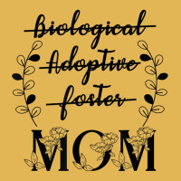 Biological Adoptive Foster Mom Floral Mother's Day Vintage Hoodie And Short Set | Artistshot