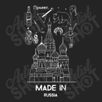 Made In Russia Gifts Russian Heritage Pride 3/4 Sleeve Shirt | Artistshot