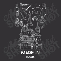 Made In Russia Gifts Russian Heritage Pride Vintage Short | Artistshot