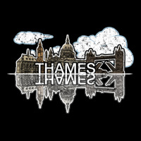 Thames Television (for Dark Shirts) Maternity Scoop Neck T-shirt | Artistshot