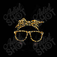 Cute Bunny Wearing Glasses Leopard Easter Day Cropped Hoodie | Artistshot