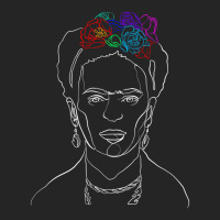 Frida Kahlo Line Art For Dark Unisex Hoodie | Artistshot