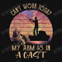 Fishing Vintage Retro I Can't Work Today My Arm Is Graphic Youth T-shirt | Artistshot