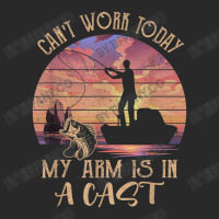 Fishing Vintage Retro I Can't Work Today My Arm Is Toddler T-shirt | Artistshot