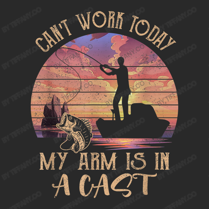 Fishing Vintage Retro I Can't Work Today My Arm Is Toddler T-shirt | Artistshot