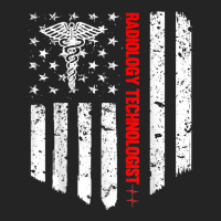 Radiology Technologist American Flag Patriotic Med 3/4 Sleeve Shirt | Artistshot