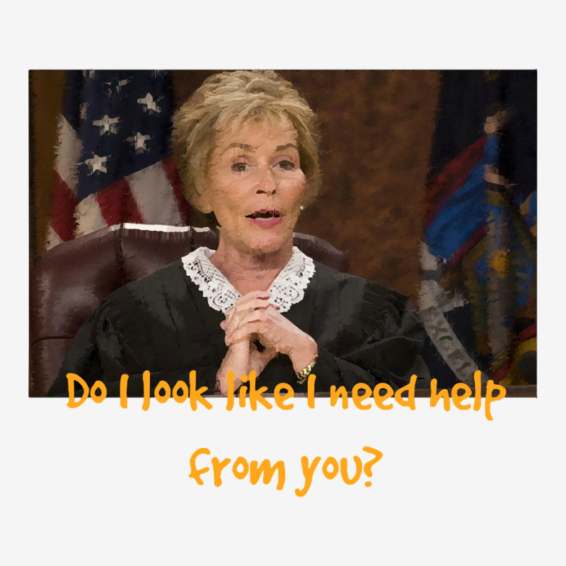 Judge Judy   Do I Look Like I Need Help From You Baby Bibs by Ja98 | Artistshot