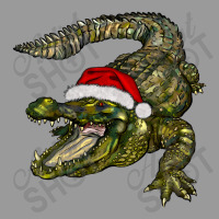 Christmas Alligator Metal Print Vertical | Artistshot