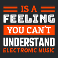 Is A Feeling You Can't Understand Electronic Music Crewneck Sweatshirt | Artistshot