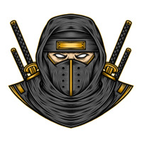 Japanese Ninja Vector Sticker | Artistshot