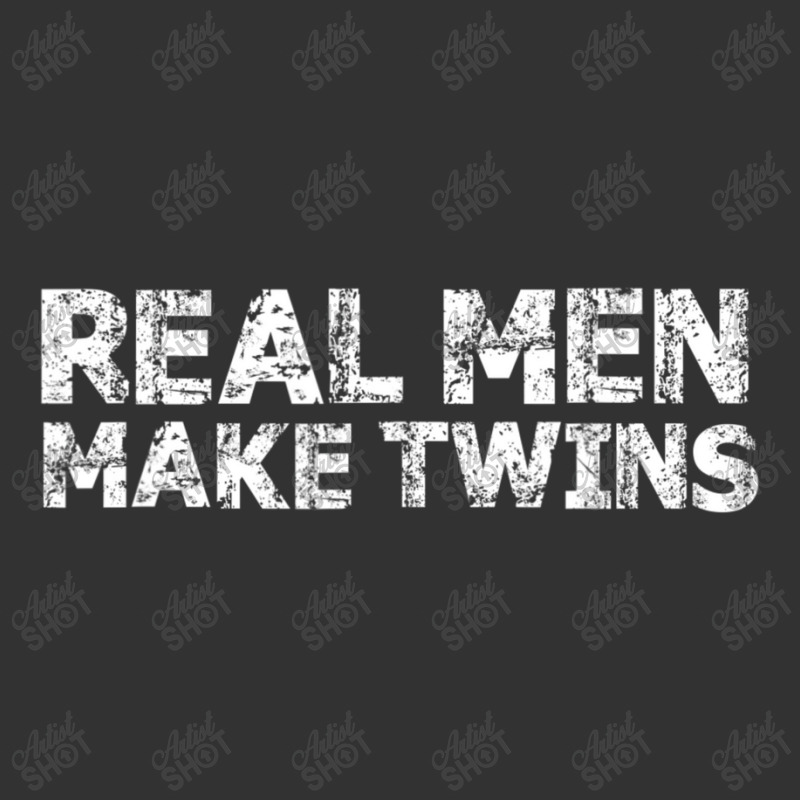 Real Men Make Twins Twin Dad Humor Baby Bodysuit | Artistshot