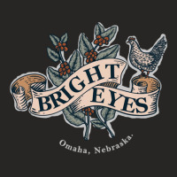 Bright Eyes Ladies Fitted T-shirt | Artistshot