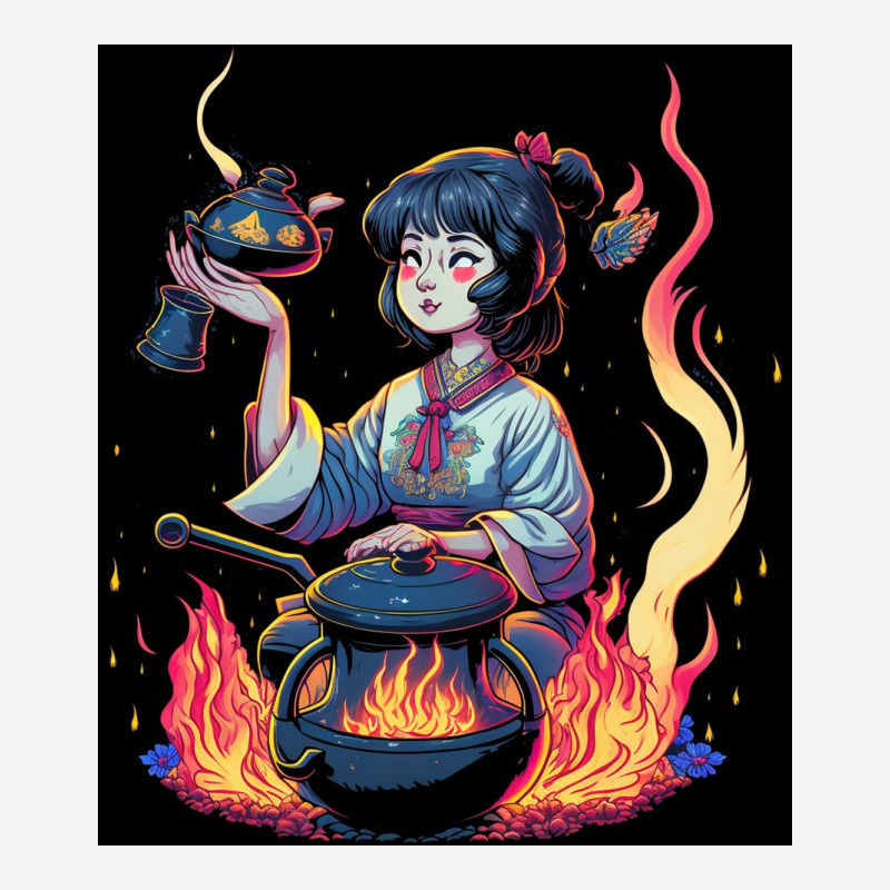 Woman Cooking Camper Cup | Artistshot