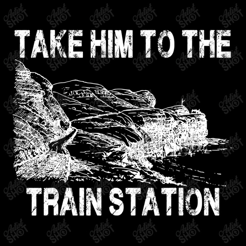 Take Him To The Train Station Adjustable Cap by home12 | Artistshot