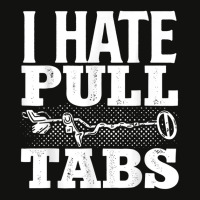 Metal Detecting Detectorist I Hate Pull Tabs Detec Scorecard Crop Tee | Artistshot