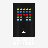 I Want To Believe Space Alien Invaders T Shirt Graphic T-shirt | Artistshot