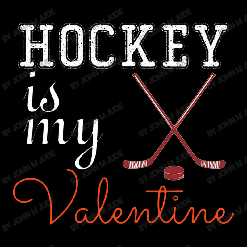 Hockey Is My Valentine Sport Valentine's Day Men's 3/4 Sleeve Pajama Set by John M Jude | Artistshot