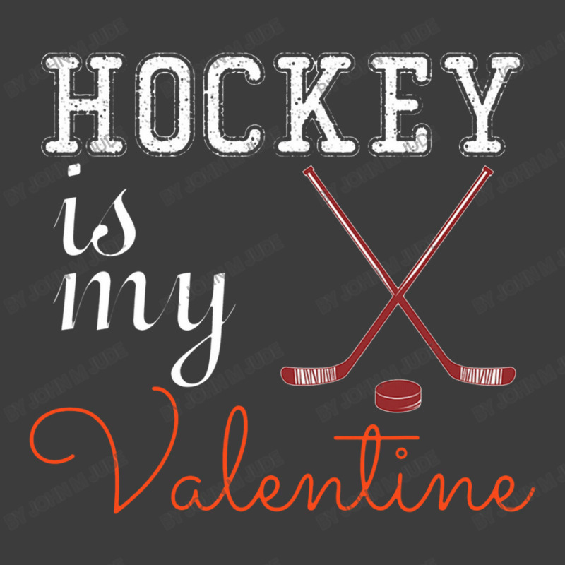 Hockey Is My Valentine Sport Valentine's Day Men's Polo Shirt by John M Jude | Artistshot