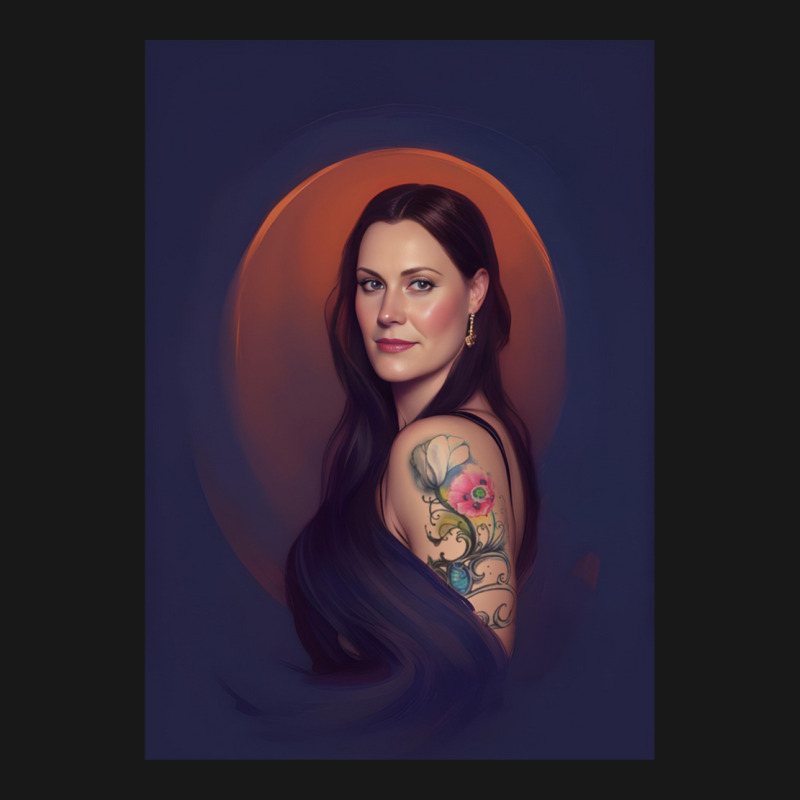 Floor Jansen Fanart Flannel Shirt | Artistshot