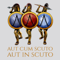 Latin Quote   Aut Cum Scuto Aut In Scuto   Ancient Women's Triblend Scoop T-shirt | Artistshot